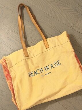Yellow Canvas Tote Bag